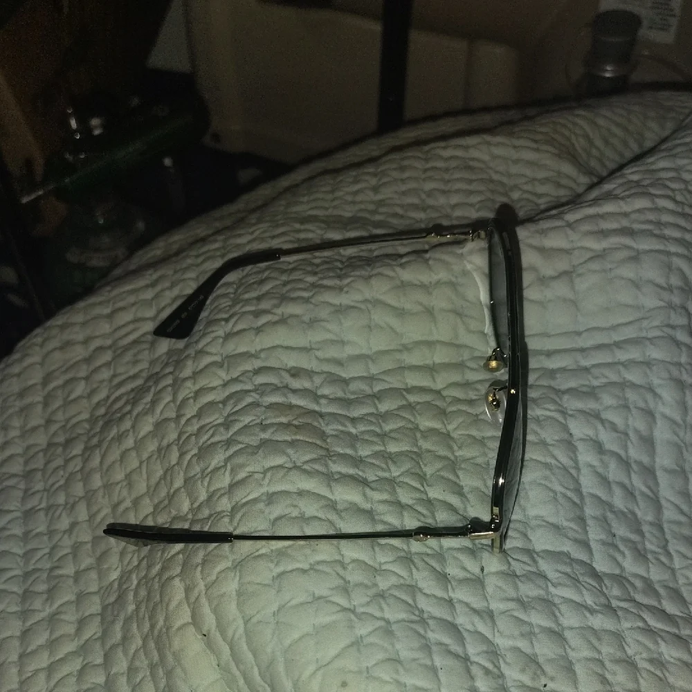 Gucci Sunglasses with Green and Red Accents